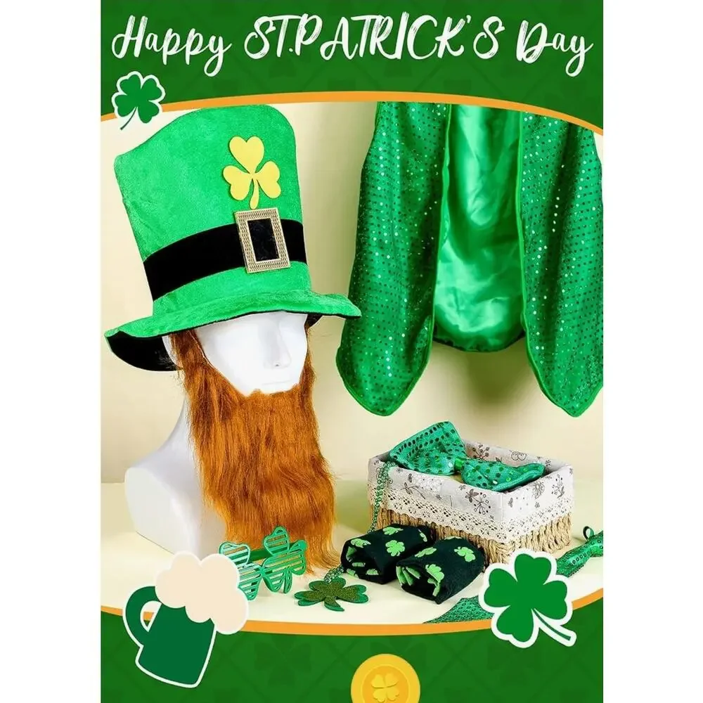 8 Pcs St‎ Patrick's Day Costume